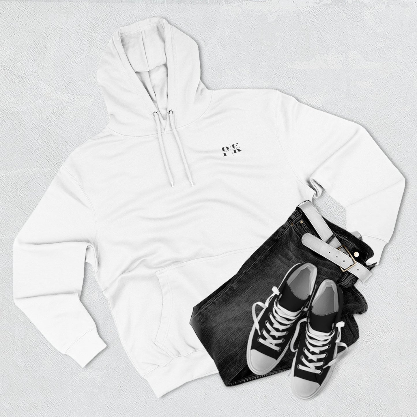 This isn’t just fashion… it’s transformation. 💪🔥 POWER KAUSA. Stylish Three-Panel Fleece Hoodie for Comfort and Style, Cozy Hoodie, Casual Wear, Gift for Her, Trendy Fashion, Unisex Hoodie