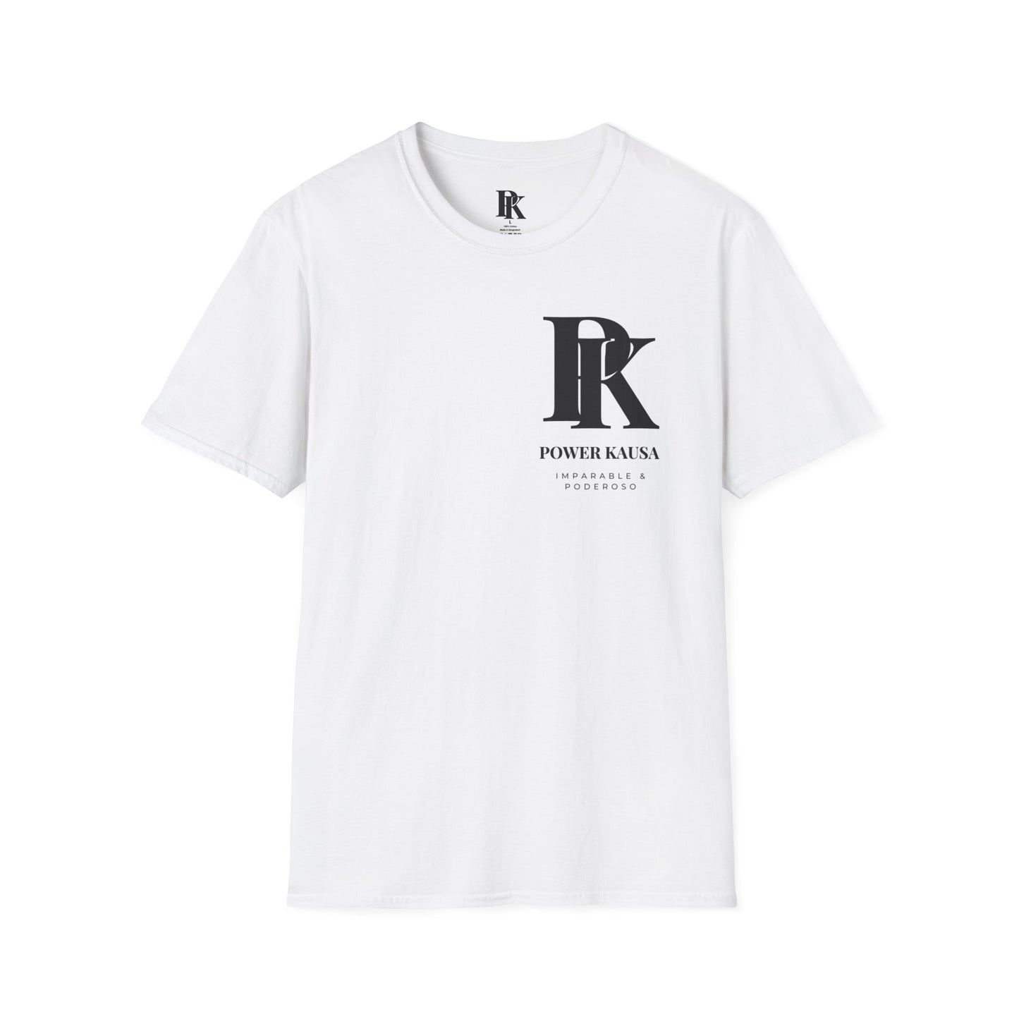 "Rise with purpose, act with power"-POWER KAUSA .Unisex Softstyle T-Shirt - Cool Graphic Tees, Casual Essentials, Gift Ideas, Athleisure Wear, Streetwear for All