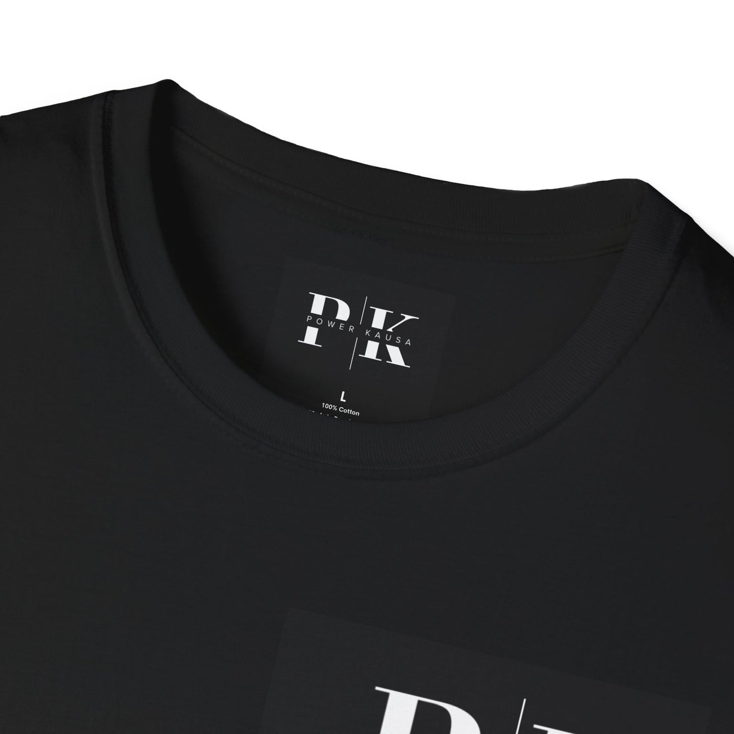 "Rise with purpose, act with power"-POWER KAUSA .Unisex Softstyle T-Shirt - Cool Graphic Tees, Casual Essentials, Gift Ideas, Athleisure Wear, Streetwear for All