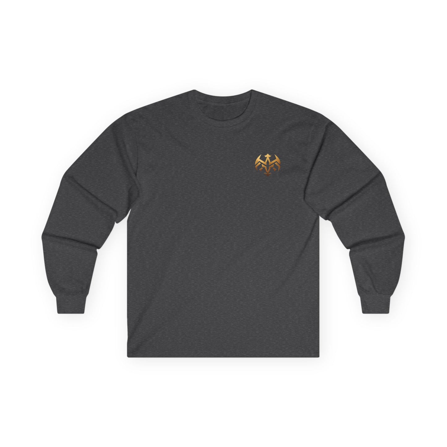 Dress yourself in greatness, conquer your world."-POWER KAUSA.Inspirational Long Sleeve Tee, Unisex Cotton Tee, Motivational Tee for Everyday Wear, Gift for Graduates, Birthday Gift, Casual Fashion