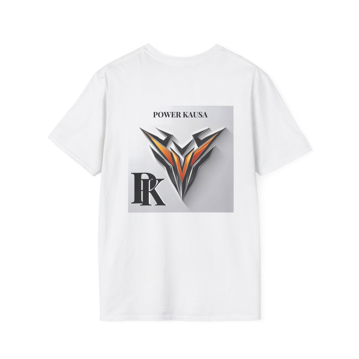 "Rise with purpose, act with power"-POWER KAUSA .Unisex Softstyle T-Shirt - Cool Graphic Tees, Casual Essentials, Gift Ideas, Athleisure Wear, Streetwear for All