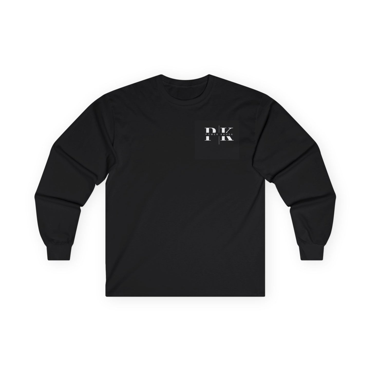Dress yourself in greatness, conquer your world."-POWER KAUSA.Inspirational Long Sleeve Tee, Unisex Cotton Tee, Motivational Tee for Everyday Wear, Gift for Graduates, Birthday Gift, Casual Fashion