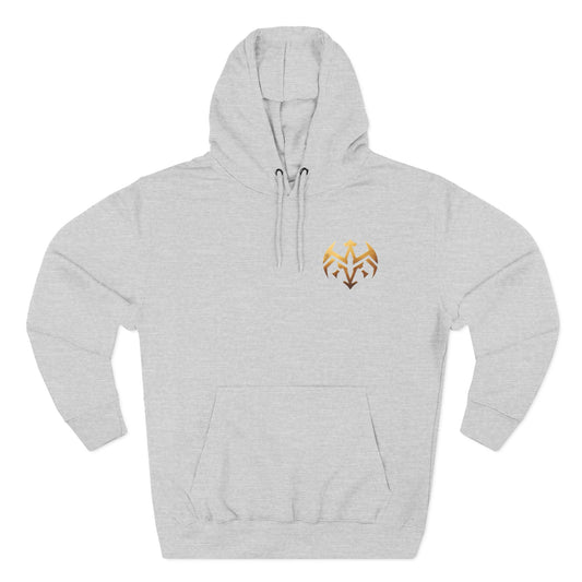 This isn’t just fashion… it’s transformation. 💪🔥 POWER KAUSA. Stylish Three-Panel Fleece Hoodie for Comfort and Style, Cozy Hoodie, Casual Wear, Gift for Her, Trendy Fashion, Unisex Hoodie