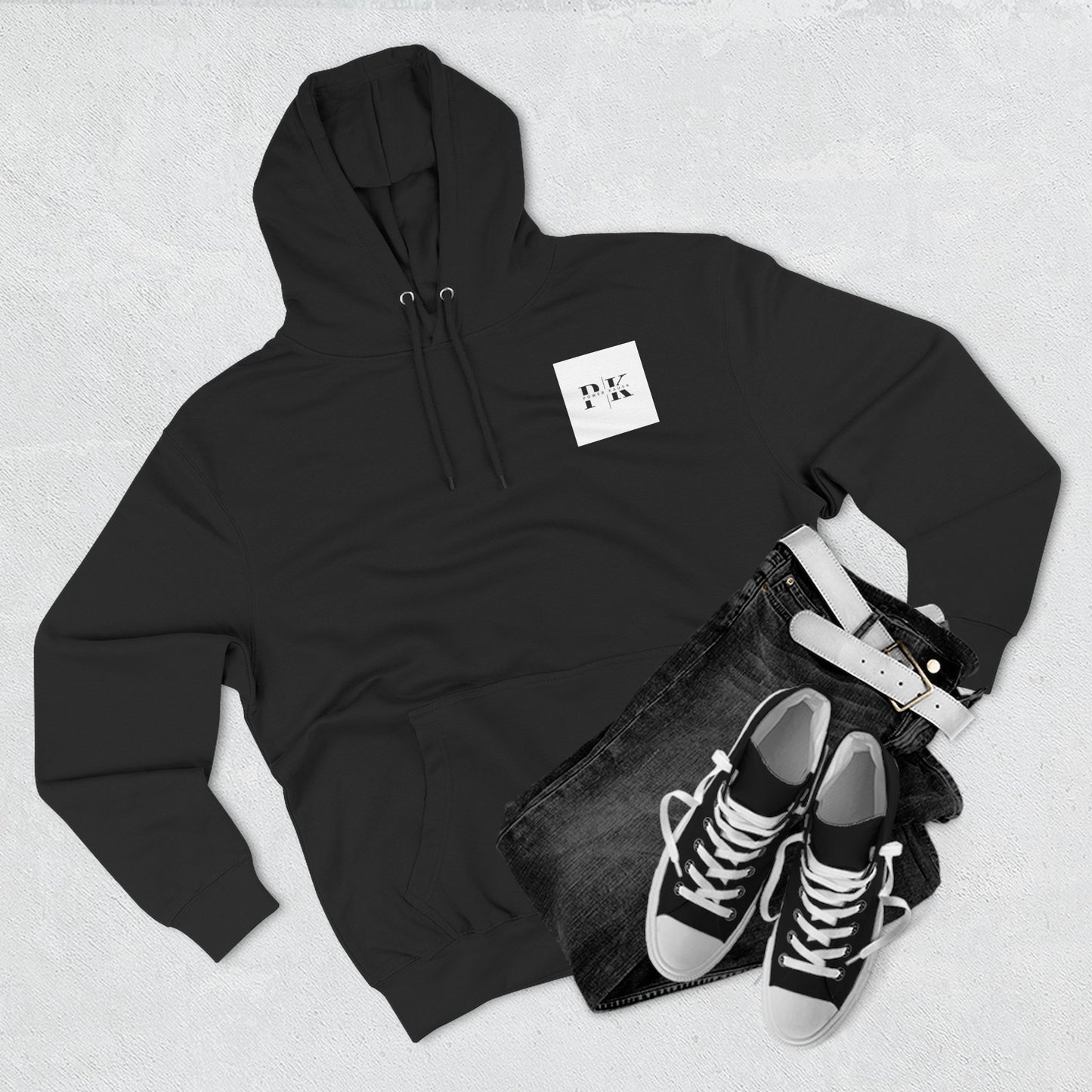 This isn’t just fashion… it’s transformation. 💪🔥 POWER KAUSA. Stylish Three-Panel Fleece Hoodie for Comfort and Style, Cozy Hoodie, Casual Wear, Gift for Her, Trendy Fashion, Unisex Hoodie